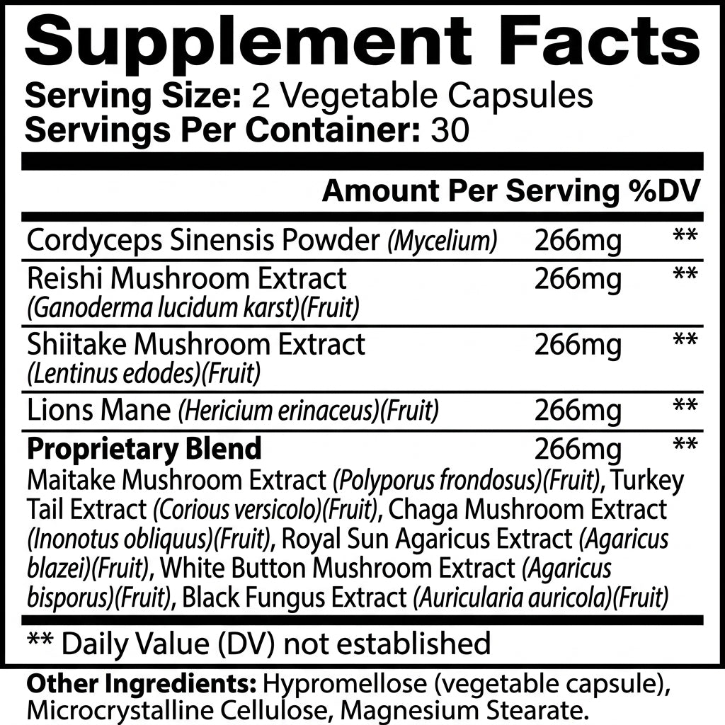 Advanced Mushroom Complex