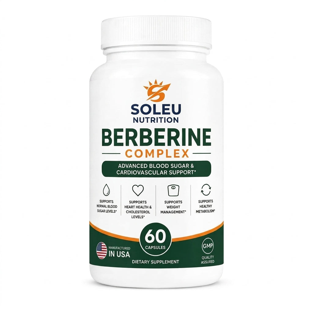 Berberine Capsules 800mg – Vegan HCl Extract for Daily Wellness