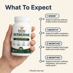 Berberine Capsules 800mg – Vegan HCl Extract for Daily Wellness