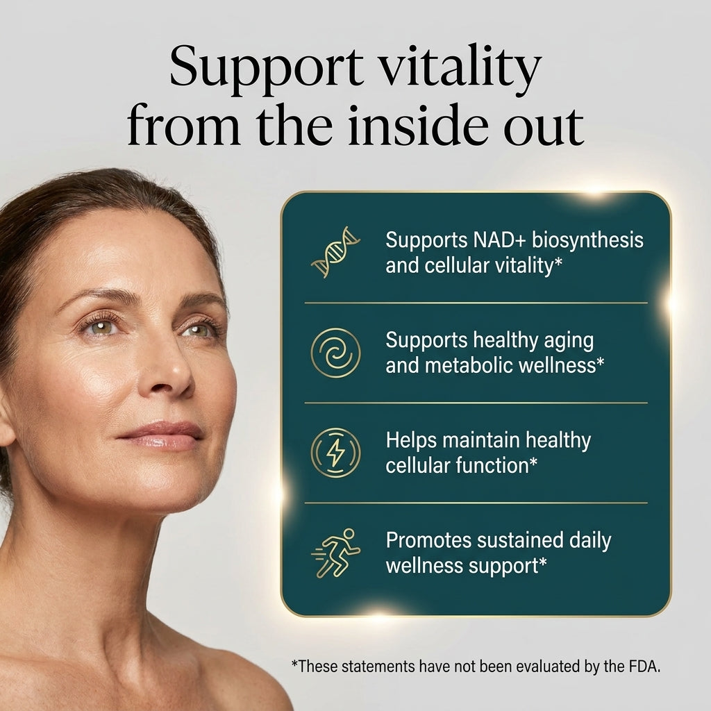 NMN Prime 500mg – Support for Cellular Energy & Vitality, 30 Capsules