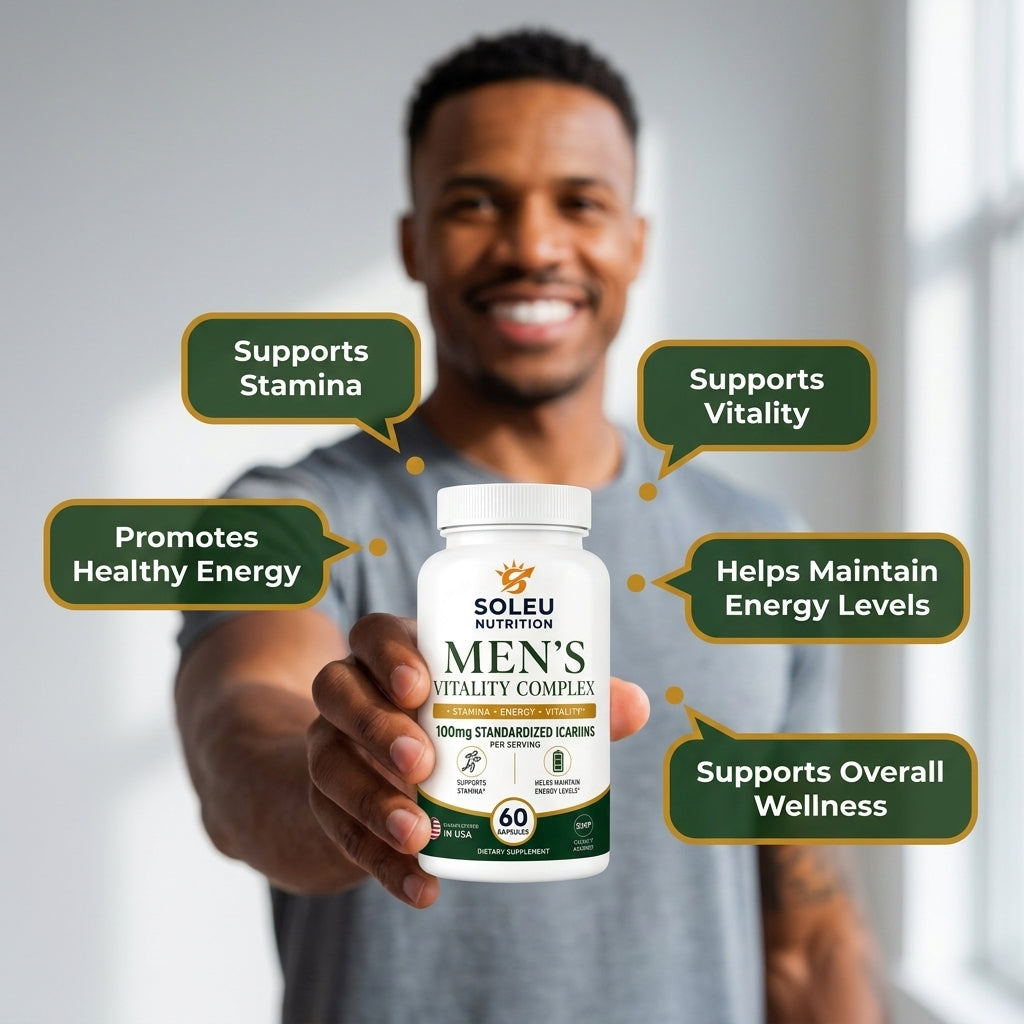 Vitality Complex -Standardized Icariin 100mg - 60 Capsules