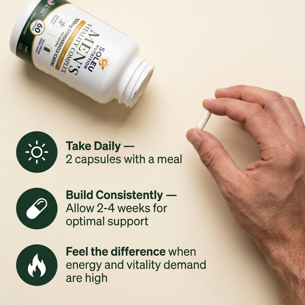 Vitality Complex -Standardized Icariin 100mg - 60 Capsules