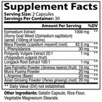 Vitality Complex -Standardized Icariin 100mg - 60 Capsules