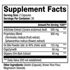 Ox Bile Bile Flow Formula with Artichoke & Digestive Enzymes – 60ct